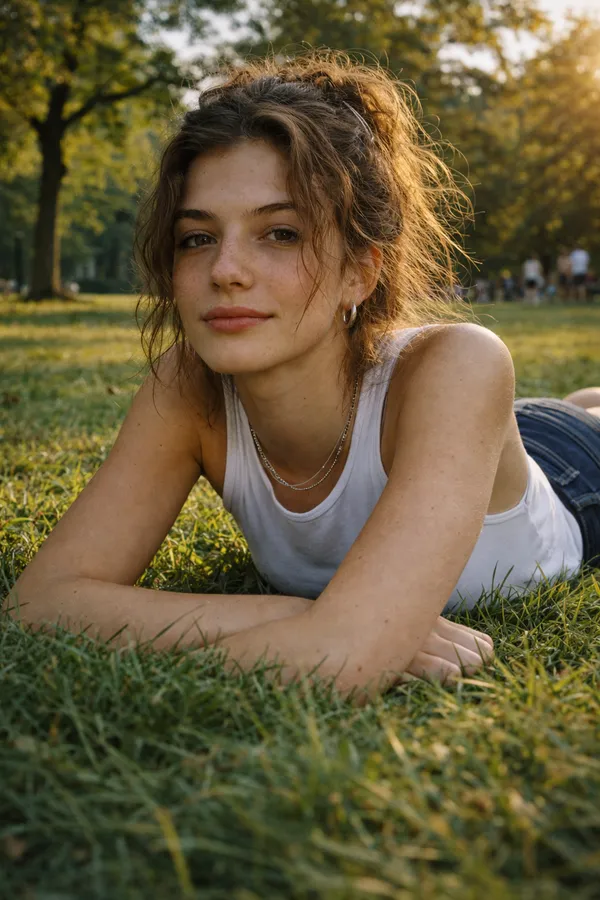 Golden Hour in the Park